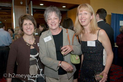 Jackie Dingfelder, Judy Steigler, and Alison Wiley at OLCV EcoProm 2008